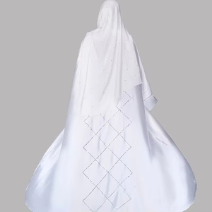 Wholesale High Quality <b>Chiffon</b> <b>Abaya</b> for Modern Women's Modest Clothing Natural Waistline-Fashion Companies & Retail Chains - Product Image 6