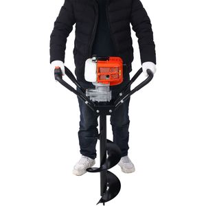 เครื่องขุดดิน52CC 2จังหวะแบบ V-Type เครื่องขุดหลุมแบบ2จังหวะเครื่องขุดดินเครื่องเจาะ L4 L6 L8ดอกสว่าน L12 + ชุดก้านสูบ - Product Image 4