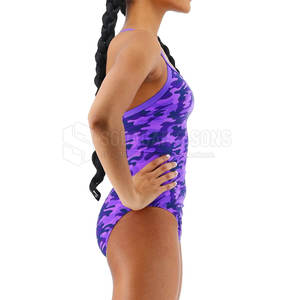 Maillot de bain une pièce léger pour femme grande taille, idéal pour la plage - Nouvelle collection très demandée - Product Image 3