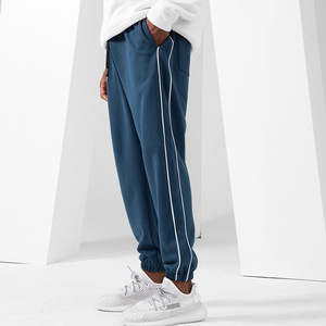 Men <b>Joggers</b> Custom Cotton Fleece Sweatpants <b>Slim</b> Fit Gym <b>Jogger</b> Trousers Streetwear Casual Sports Pants for Men - Product Image 3
