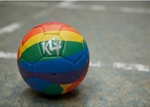 Balón de Fútbol K4 Rainbow, Diseño de Logotipo en Color Sólido, Equipo de Entrenamiento de Fútbol - Product Image 2
