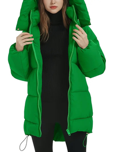Manteau long matelassé réversible pour homme, modèle Solid Trader Elite, choix des clients, vêtement d'extérieur robuste, fermeture éclair fluide, isolé, poids lourd - Product Image 3