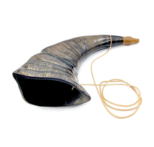 Buffalo Viking Drinking Horn <b>Top</b> Trending Metal <b>Stand</b> Rustic Home Decoration Durable Viking Style Drinking Horn - Product Image 3