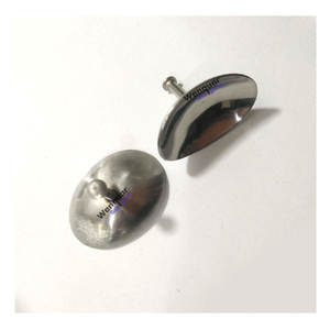 Protector de Ojos de Acero Inoxidable de Primera Calidad, 2 Piezas (Izquierda y Derecha), para Cirugía Oftálmica, Instrumentos Wenquar - Product Image 1