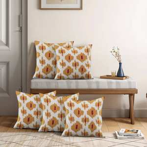 Housse de coussin décorative en coton de luxe pour la maison, facile à nettoyer, moderne, élégante, matériau durable - Product Image 4