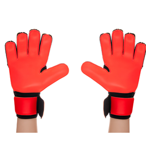 Gants de gardien de but de football BLACK RACING GEAR, PVC respirant, durables, unisexes, pour usage sportif - Product Image 1