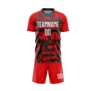 Uniforme de fútbol para hombre de la mejor calidad, moderno y transpirable, con logo personalizado. - Product Image 6