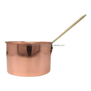 กระทะทองแดงพร้อมด้ามจับ (ทองแดง) - Product Image 1