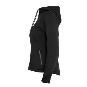 Sweat-shirt à capuche pour femme 2026, design color block, logo personnalisé, molleton de coton de haute qualité, vêtements streetwear - Product Image 6