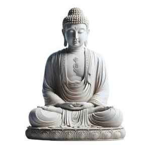 Gran Oferta: Estatua de Buda Antigua Dorada de Resina y Cemento GRC, Hecha a Mano en Indonesia, 100% Original, Figura Grande - Product Image 6