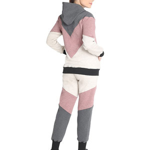 Conjunto Deportivo de Felpa para Mujer, Estilo Nuevo, Sudadera con Cierre y Pantalones Jogger, Ropa Casual de Invierno, Proveedor Mayorista - Product Image 4