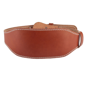 Ceinture de soutien lombaire en cuir marron unisexe pour adultes, attelle de compression dorsale pour soulager la douleur et corriger la posture - Product Image 3