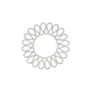 Assiette de présentation ronde en métal doré de luxe, creuse, pour mariage, banquet, hôtel, fête, événement, fournitures décoratives - Product Image 3