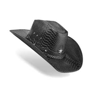 Sombrero de Vaquero Personalizado con Ala Ancha, Estilo Occidental Informal de Invierno con Rayas, para Vacaciones, Deportes y Viajes para Hombre - Product Image 6