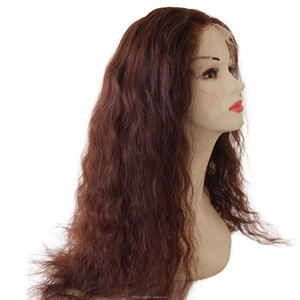 Pelucas de cabello humano de alta calidad para mujeres, tupé con encaje frontal atado a mano 100% humano, virgen europea - Product Image 1