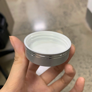 ฝาเกลียวพลาสติก PP ชุบโครเมียมสีเงินขนาด45มม. ฝาปิดชุบด้วยไฟฟ้าสำหรับบรรจุภัณฑ์เสริมขวดยา - Product Image 3