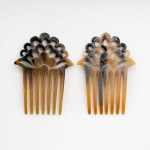 Épingle à cheveux en corne de buffle avec texture naturelle et bâtonnet en corne de bœuf de haute qualité pour un look professionnel de coiffure - Product Image 3