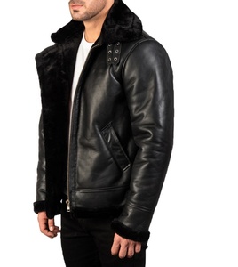 Chaquetas de cuero de vaca personalizadas para hombre, de alta calidad, talla grande, original - Product Image 2