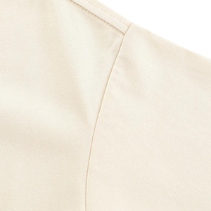 เสื้อยืดผู้หญิงคุณภาพสูง ผ้าฝ้าย 100% น้ำหนัก 240 กรัม ทรงหลวม ไหล่ตก แบบเรียบ สีพื้น หนานุ่ม ขายส่ง - Product Image 6