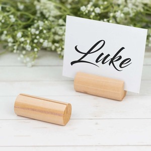 Luxury Wooden Card Holder <b>Table</b> Holder for <b>Numbers</b> High Quality Long Lasting Mango Wood Holder for Selling - Product Image 2