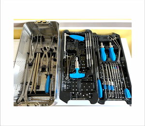 Instruments chirurgicaux médicaux Spine Instinct Java System Hook Implant Tray Container Instruments chirurgicaux en acier inoxydable CE IS - Product Image 1