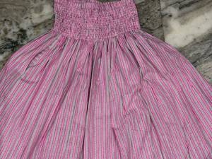 Women's Bohemian <b>Patchwork</b> Cotton A-Line Ankle-Length Maxi Dress Tassel Belt Decoration Natural Waist Breathable Fabric Regular - Product Image 6