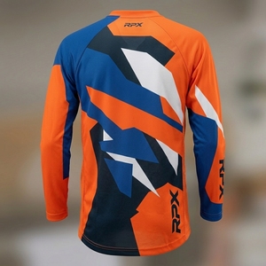 Maillot de motocross personnalisé à sublimation, manches longues, pour tout-terrain, moto cross, course automobile, vêtements de sport - Product Image 2