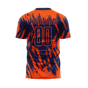 Camiseta de Fútbol de Alta Calidad Personalizada, Camiseta Deportiva Ligera y Transpirable, Uniforme de Equipo OEM al por Mayor, Camiseta de Entrenamiento de Fútbol - Product Image 3