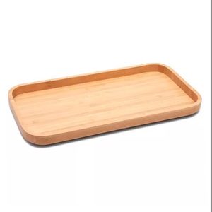 Planche à découper ronde en bambou avec poignée, bloc de découpe durable, plateau de service à fromage de qualité supérieure, fait main - Product Image 3