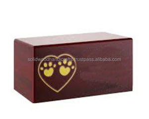 Wholesale Wooden Urn <b>Box</b> For Pet <b>Ashes</b> Wood Cremation Urns For Cat and <b>Dog</b> <b>Ashes</b> Rosewood Urns At low price - Product Image 4