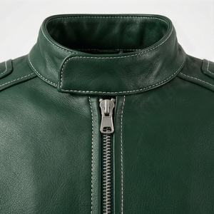 Veste en cuir de motard NAI 0406A, manteau de moto, vêtements de mode pour motocyclistes, vestes de protection, équipement de conduite durable, vente en gros - Product Image 4