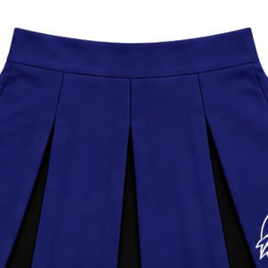 Jupe plissée bleu roi pour femmes et filles, idéale pour la danse, les équipes sportives, les performances, l'entraînement, les compétitions et les uniformes sportifs. - Product Image 5