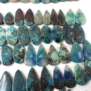 Paires de cabochons ovales en quartz de haute qualité, mélangées, magnifiques, naturelles, avec jeu de couleurs, pour la vente en gros au meilleur prix pour la bijouterie - Product Image 3