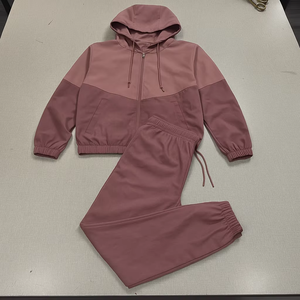 Custom Men Nylon Windbreaker Tracksuit Woven Jacket and Pant Two Piece Set Blank Sportswear Manufacturer - Product Image 5