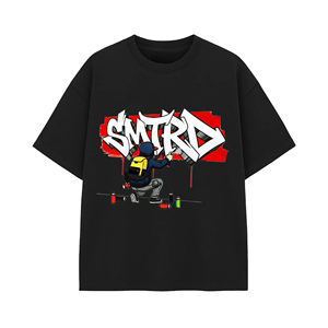 Camiseta de Algodón Personalizada para Hombre, Estilo Urbano, Lisa, al por Mayor, Informal, Transpirable, de Verano, a la Moda, OEM - Product Image 1