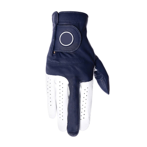 Adjustable Leather Golf <b>Gloves</b> Lightweight Durable Comfortable Non Slip Hook Loop Closure Hands Sports Leather Golf <b>Gloves</b> - Product Image 5