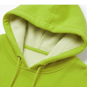 Sudadera con capucha para otoño/invierno, composición del material: 95% poliéster, personalizada, lisa, de felpa, antiencogimiento, informal, para mujer. - Product Image 4