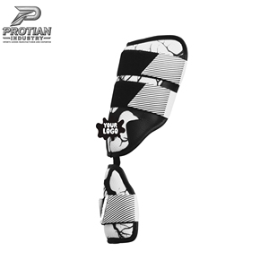 PROTIAN Custom Wholesale High Quality Baseball Batter Double Strap Elbow Guard Youth Adult Baseball Protective Gear - Product Image 1