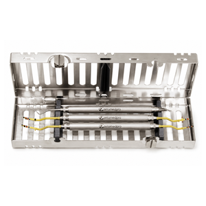 Kit de Medición Estética Dental Premium, 3 Escaladores con Casete de Examen de 5 Instrumentos OEM Zetomed Pro - Product Image 1