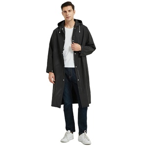 Chubasquero reflectante con capucha de seguridad, logotipo personalizado, impermeable, a prueba de viento, colores personalizados, nailon de alta calidad, venta al por mayor, precio bajo - Product Image 5