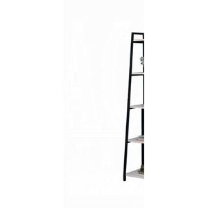 Wendral 16\" <b>Wide</b> <b>Bookshelf</b> with Natural and Black Finish Natural and Black Finish 16"W <b>Bookshelf</b> - Product Image 3