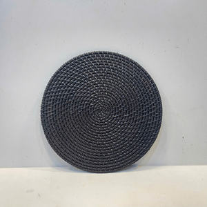 Luxury Eco-Friendly Doanket DKT69 Model Vietnam <b>Plate</b> Lining Round Rattan <b>Mat</b> Vietnam Made - Product Image 3