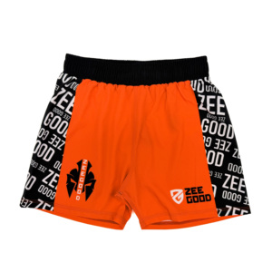 Wholesale Custom Breathable 100% Cotton MMA Boxing Shorts for <b>Men</b>-Quick Dry Lightweight <b>Trunks</b> with Front Logo and Elastic Waist - Product Image 1
