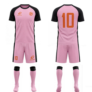 High Performance Football Kit Neon Green <b>Soccer</b> Uniform Set with Quick Dry Features - Product Image 1