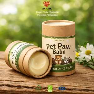 Tube en carton push-up pour baume pour pattes de chien, emballage style baume à lèvres - Product Image 4