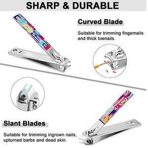 Multi-Functional Luxurious <b>Manicure</b> <b>Kit</b> with Nail Clippers Cuticle Tools Premium Stainless Steel Customizable Gift Box Packaging - Product Image 6