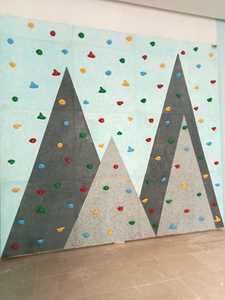 Mur d'escalade modulaire unique en fibre de verre 4x4 pour intérieur/extérieur, durable, pour parcs d'aventure, enfants, adultes, éducatif, garderies et usage domestique - Product Image 4