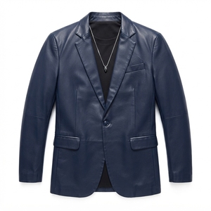 Men's Polyester Stand Collar <b>Jacket</b> Windproof Waterproof Slim Fit Zipper Casual Outdoor <b>Jacket</b> Wholesale Custom OEM - Product Image 3