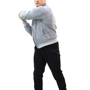 <b>Tight</b> Fitness Sport Wear Polyester Cotton Jogging Sweat Suit Muscle Fit Tracksuit for Men - Product Image 4