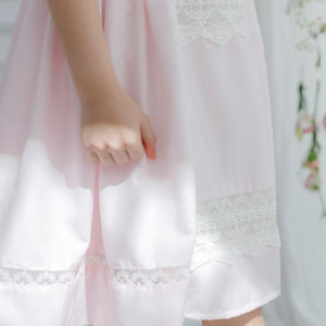 Esere ropa personalizada verano dulce niñas vestido sin mangas de encaje de algodón mejor precio ODM 12 años de edad Casual fiesta de cumpleaños largo - Product Image 6